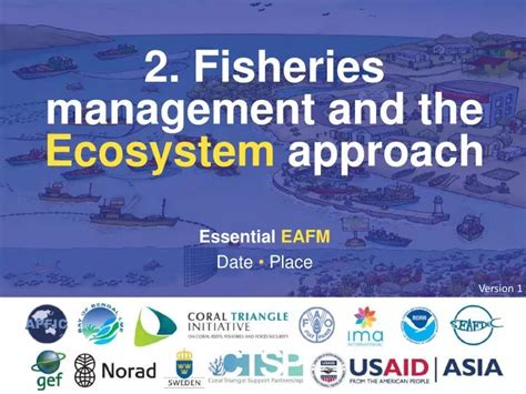 ecosystem approach to fisheries management.